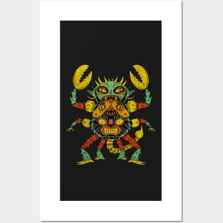 Scorpion Devil Thing Totem Posters and Art